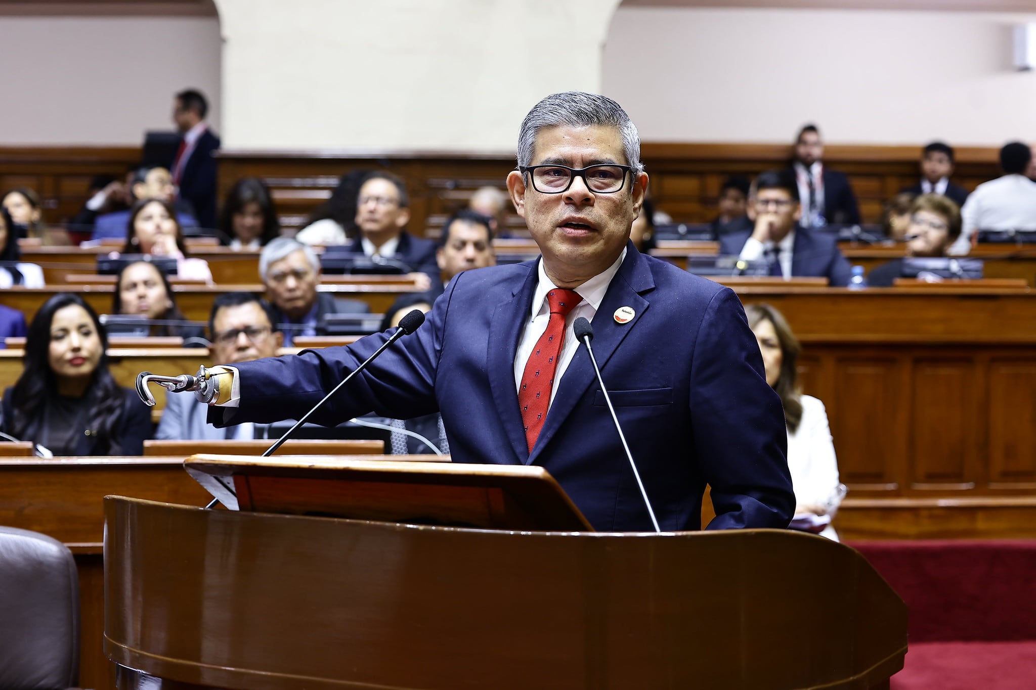 Premier Galarreta: “El Perú no necesita un Estado más grande, necesita un Estado que funcione”