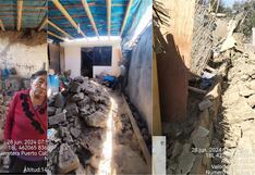 Ica: varias viviendas colapsadas e inhabitables tras sismo de 7.0 grados