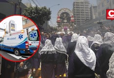 SAMU y EsSalud refuerzan atención médica durante las procesiones del Señor de los Milagros