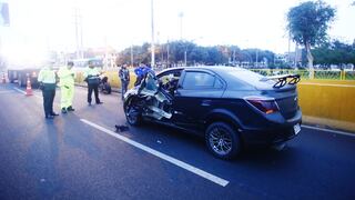 Triple choque en Los Olivos deja un motociclista fallecido cerca al óvalo Naranjal