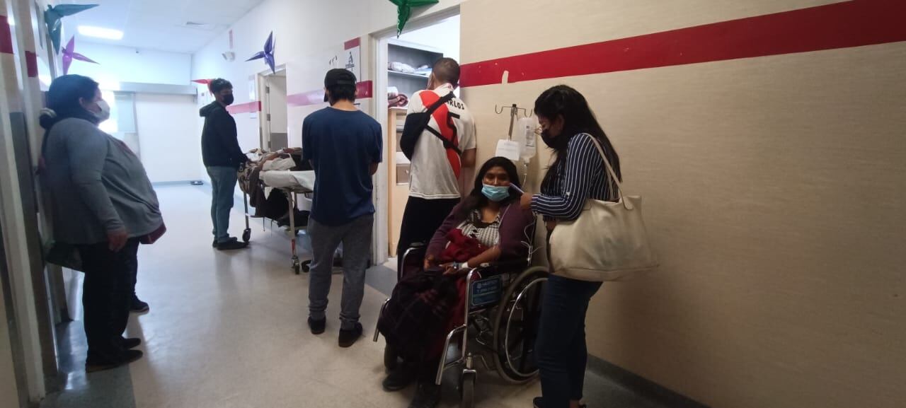 Heridos recibieron atención médica. Foto: GEC.