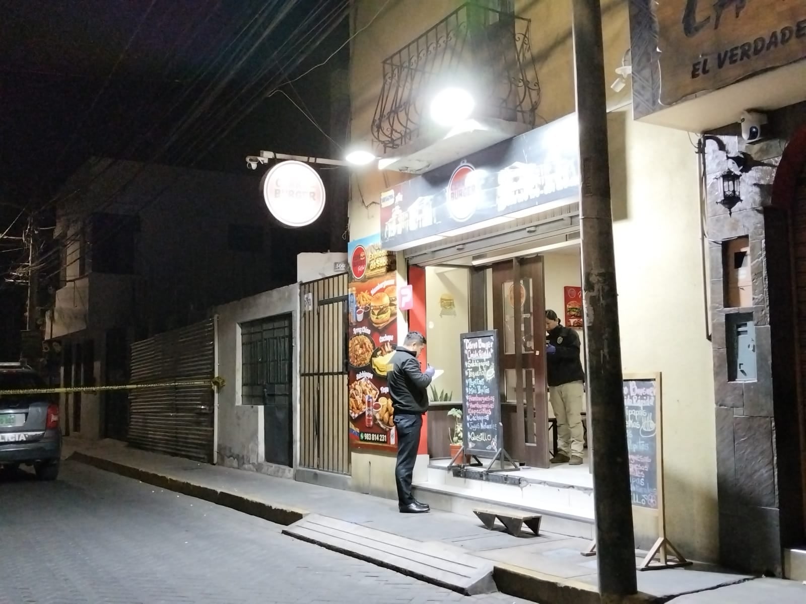 Sicarios buscaban a cobrador de cupos y hieren de bala a anciana en Arequipa (Foto: PNP)
