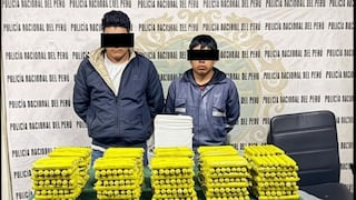 La Libertad: Atrapan a dos con más de mil explosivos