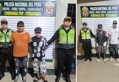 Caen dos bandas criminales en Pichanaqui: robaban motos y celulares