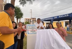 Ica: inauguran pistas y veredas en varias calles del centro poblado de Guadalupe, en Salas