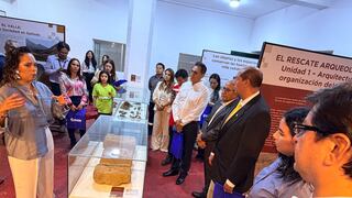 Trujillo: ANIN inaugura muestra sobre los hallazgos arqueológicos durante proyecto de quebradas San Idelfonso y San Carlos