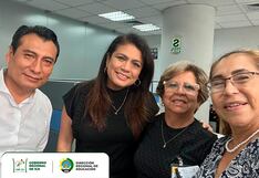 Directora regional de Educación de Ica, inicia gestiones en el Ministerio de Educación