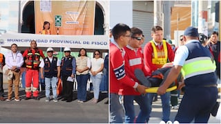 Alcalde provincial de Pisco: “Estos simulacros sirven para salvar muchas vidas”