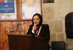 María Herrera Terrazas asume funciones como consejera en Arequipa