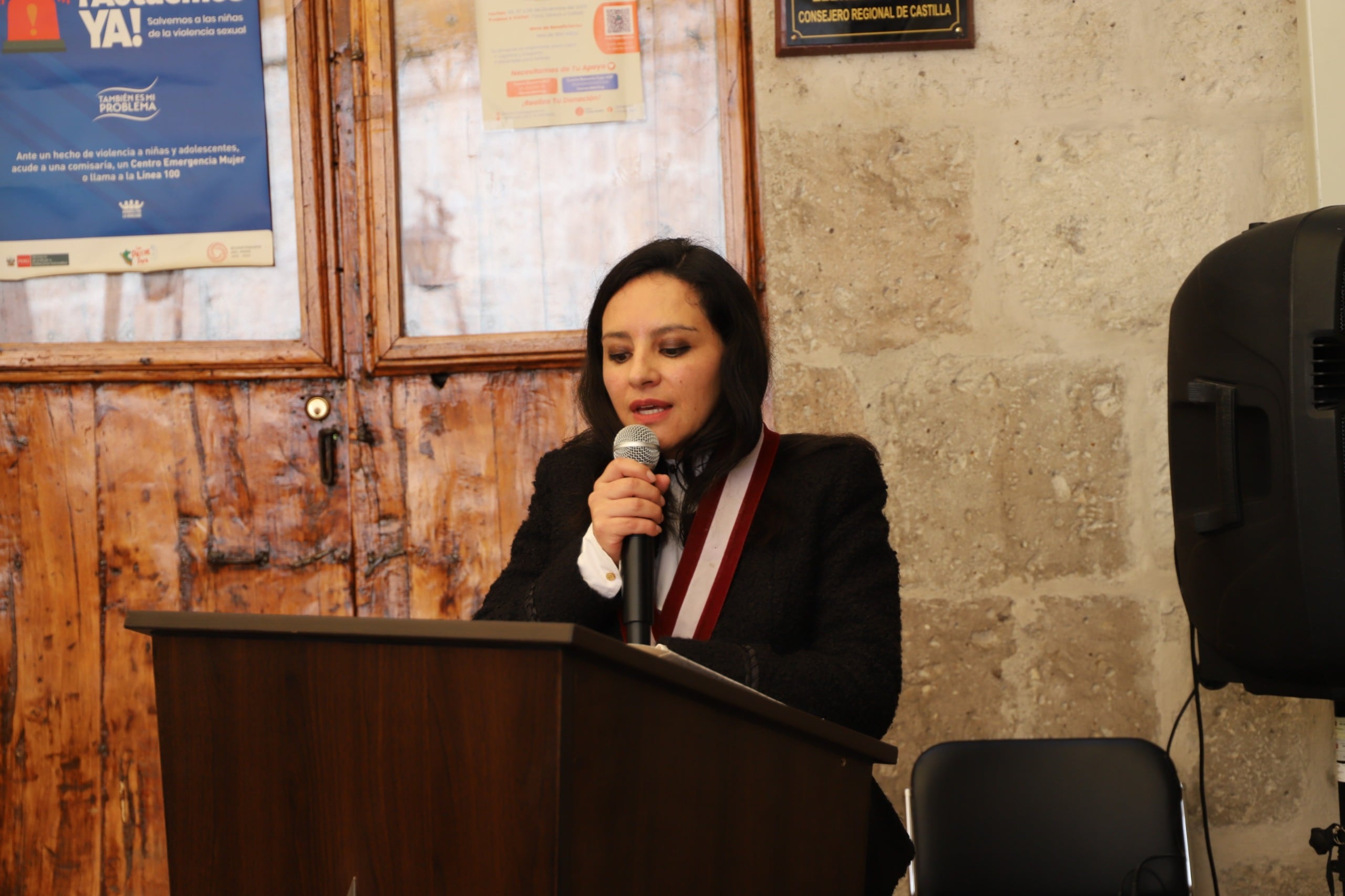 María Herrera Terrazas asume funciones como consejera en Arequipa (Foto: Consejo Regional)