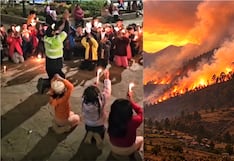 Niños se arrodillan en las calles para pedir que llueva en Cusco (VIDEO)