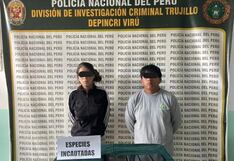 La Libertad: Detienen a pareja acusada de exigir S/20 mil a empresario para no atentar contra sus hijos