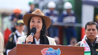 Keiko Fujimori afirma que el Gobierno encontró miles de obras paralizadas y pide decisión política para reactivarlas