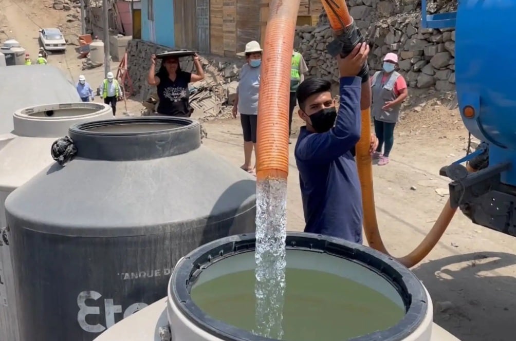 Actualmente, alrededor de 3,3 millones de peruanos aún no tienen acceso a agua por red pública. (Foto: Difusión)