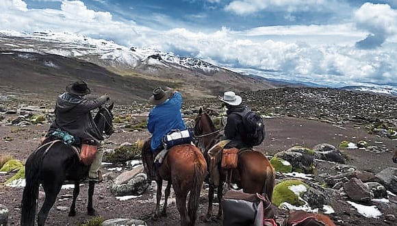 Cabalgata será de unos 200 km por montañas y parajes ubicados entre Caylloma  y Arequipa. (FOTO: DIFUSIÓN)