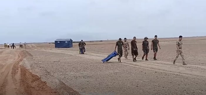 Tras la denuncia de Jorge Pérez, la Policía Nacional y el Ejército reforzaron la seguridad en las Pampas de Pimentel, donde el pontífice celebrará una misa el 13 de noviembre. (Imagen: RPP)