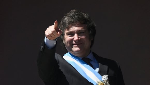 El nuevo presidente de Argentina, Javier Milei. (Foto de Luis ROBAYO/AFP)