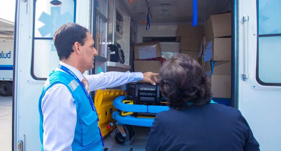 Piura recibe una nueva ambulancia de alta tecnología para emergencias