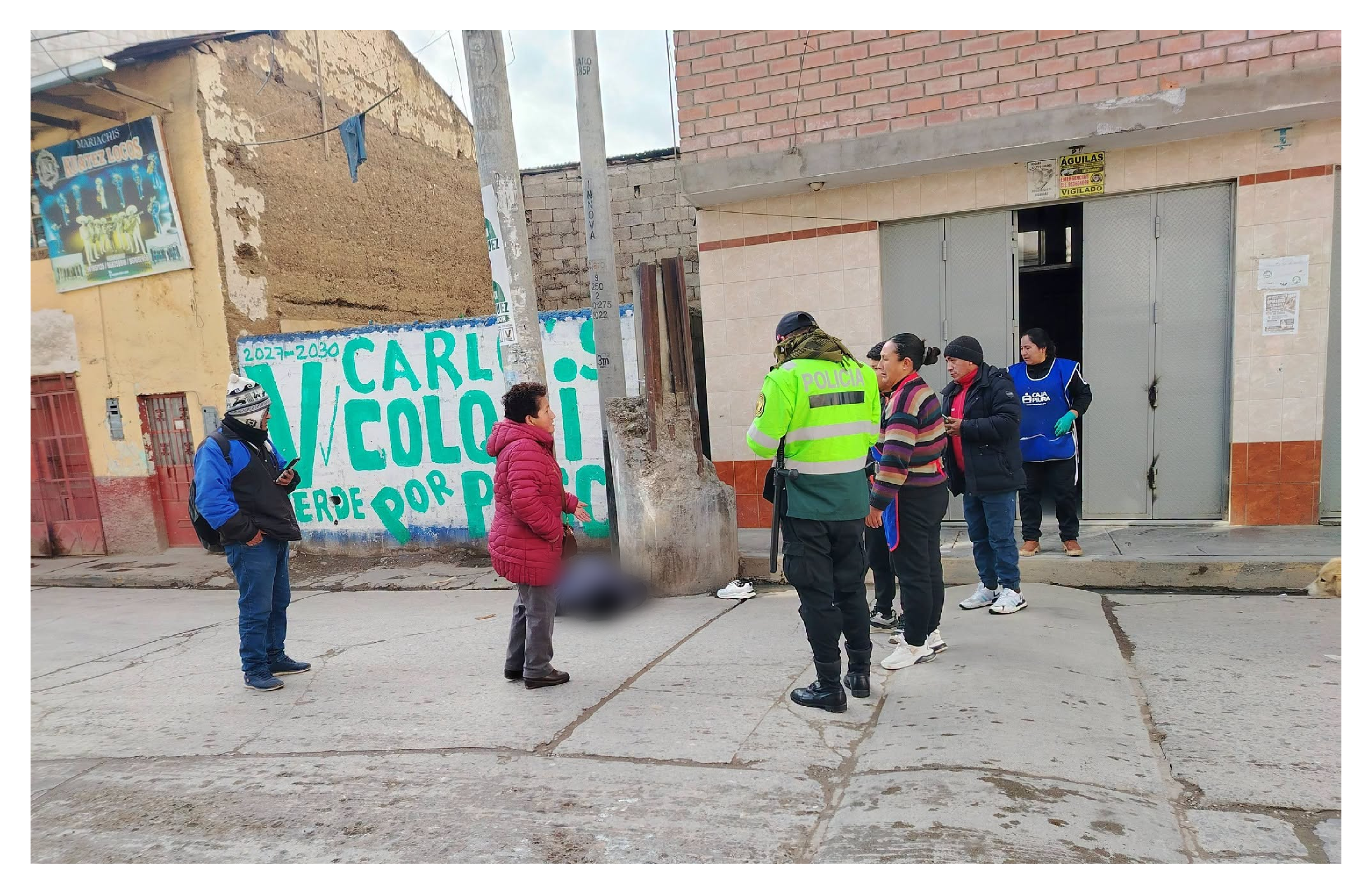 Pasco: hombre queda inconsciente tras ser atropellado en jirón Bolognesi