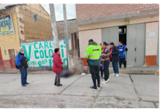 Pasco: hombre queda inconsciente tras ser atropellado en jirón Bolognesi