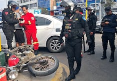 Trujillo: Joven motociclista resulta herido tras chocar contra un auto