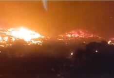 Trujillo: Incendio reduce a cenizas locales de reciclaje en el centro poblado El Milagro
