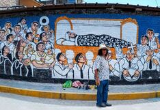 Confeccionan mural “Tributo a la Semana Santa de Catacaos”