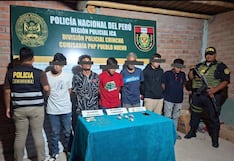 Chincha: policía detiene a vendedores de droga y decomisan más de 500 ketes