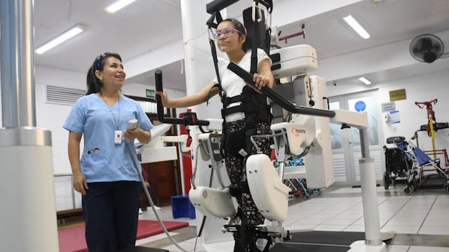 Lokomat, una terapia robótica en Perú que agiliza la rehabilitación motora de niños