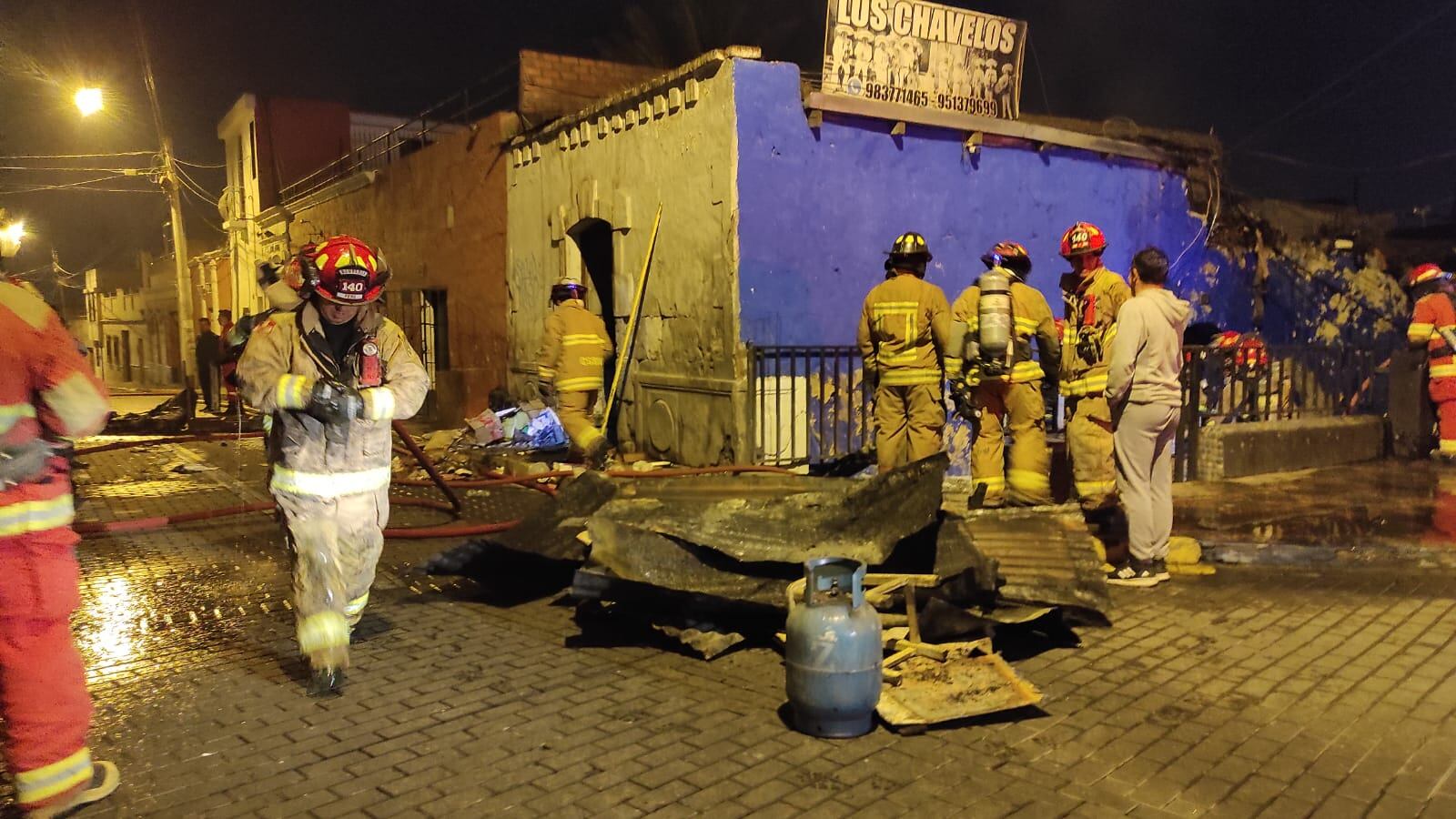 Siniestro fue reportado a las 10 de la noche de ayer (Foto: GEC)