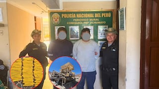Arequipa: Caen dos personas con material explosivo en Uchumayo