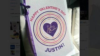 Sorprenden a Justin Bieber con regalo en el Día de San Valentín