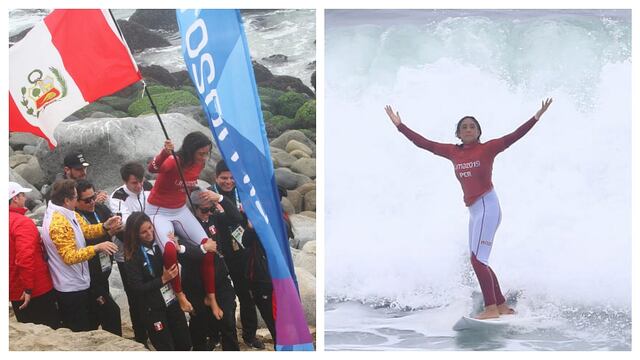 ​Lima 2019: Daniela Rosas obtuvo medalla de oro en surf (FOTOS y VIDEO)