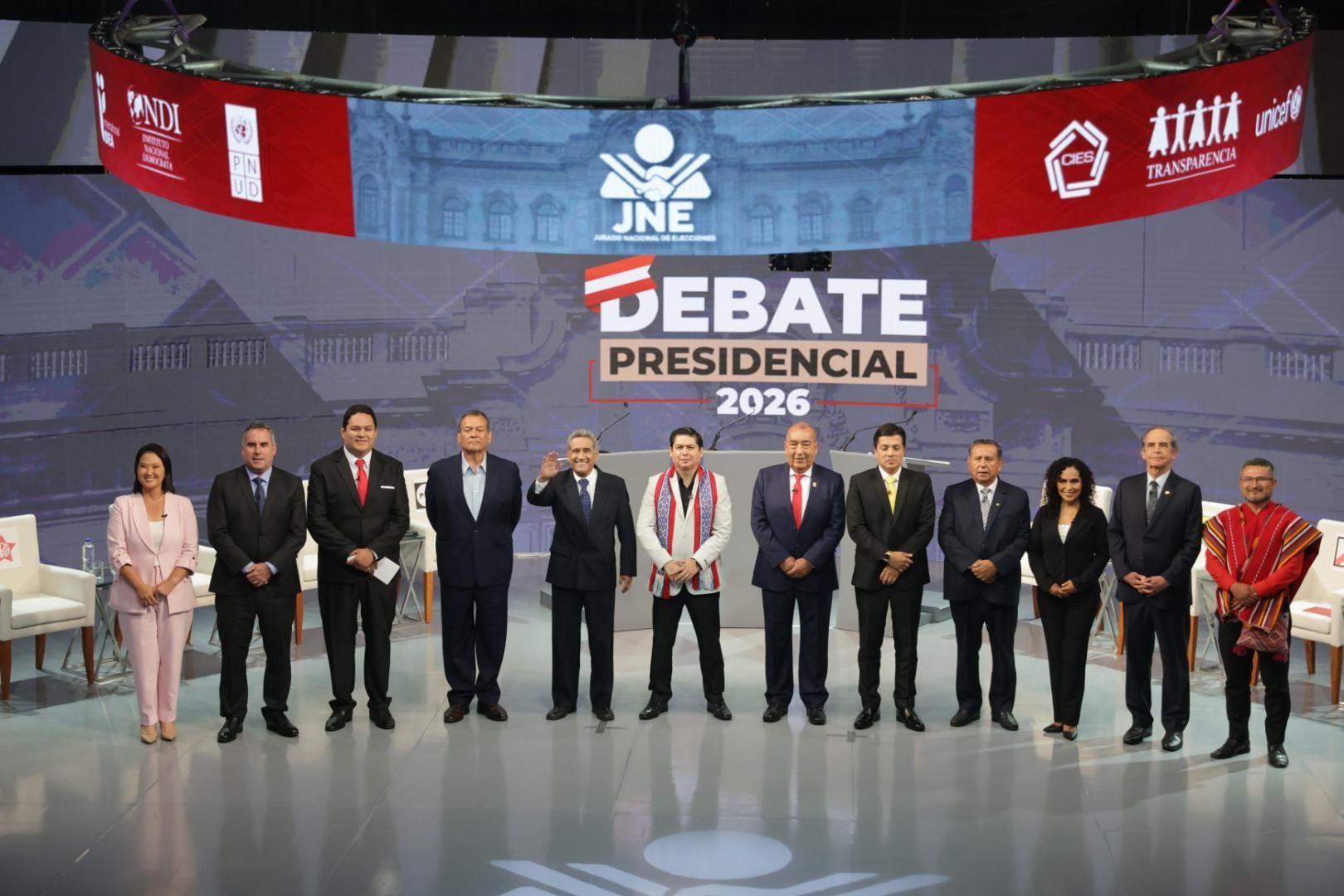 En la primera jornada del debate presidencial se habló sobre lucha contra la inseguridad y la corrupción. (Foto:GEC)