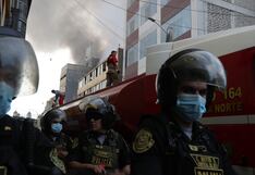 Brigadier general de bomberos: Incendio en Cercado de Lima podría extinguirse mañana