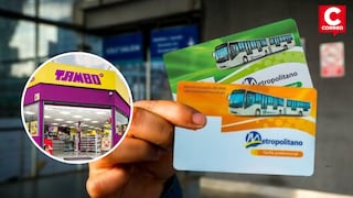 ATU anuncia que usuarios podrán volver a recargar tarjetas del Metropolitano y Lima Pass en tiendas Tambo
