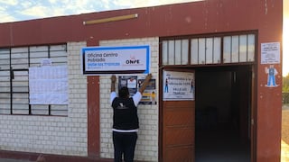 ONPE instala oficinas distritales en las provincias de Ica, Nasca y Palpa