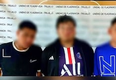 Trujillo: Caen tres sospechosos por asaltar con una réplica de arma de fuego