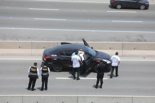 Asalto armado en San Miguel (Fotos: Violeta Ayasta/@photo.gec)