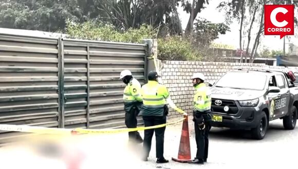 Ate: abandonan cadáver de hombre envuelto en una frazada