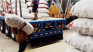 ​Estibadores y carretilleros reciben S/. 2 por cargar hasta 120 kilos de mercadería (FOTOS)