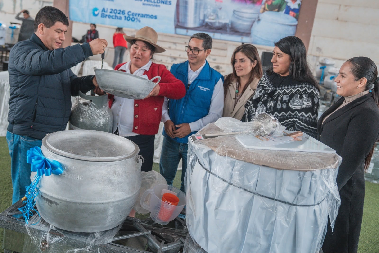La jornada de distribución se realizó en las provincias de Santiago de Chuco y Julcán.