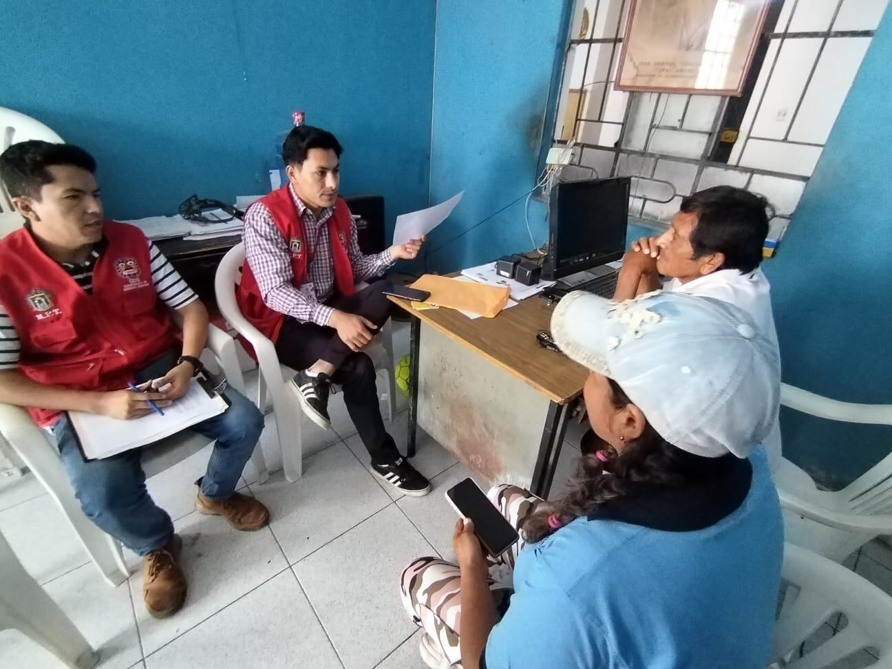 Personal de la comuna de Trujillo y el Consejo Nacional para la Integración de la Persona con Discapacidad (Conadis) comprometen a empresas.