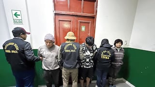 Huancayo: En ‘Casa del humo’ atrapan a abuela y jóvenes con droga