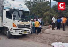 Oxapampa: Padre atropella a su hijo cuando retrocedía con un camión