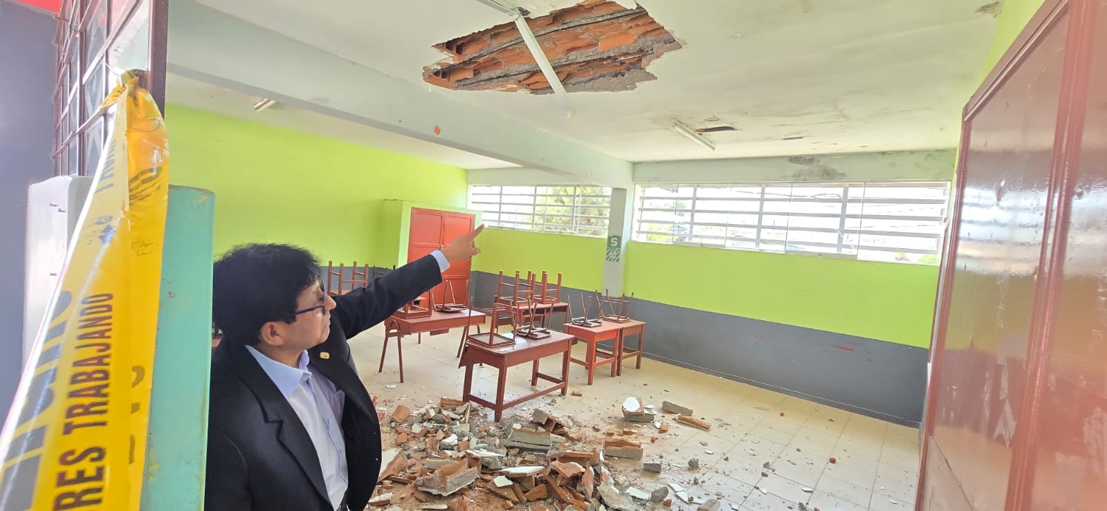 Ugel Arequipa Sur: 74 colegios requieren mejoras y de ellos 16 presentan riesgos graves (Foto: Omar Cruz/@photo.gec)
