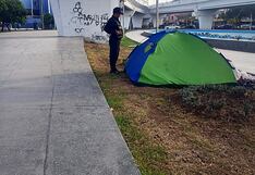 Trujillo: Retiran a extranjeros que habían armado carpas en los óvalos La Marina y Miguel Grau