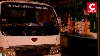 Extorsionadores atentan con un explosivo contra distribuidora en Independencia (VIDEO)