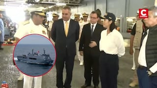 Keiko Fujimori visita B.A.P. Paita: buque será utilizado para atender emergencias por fenómeno El Niño
