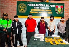 Policía desarticula presunta banda “Las Hienas de Chincha” y detiene a seis personas
